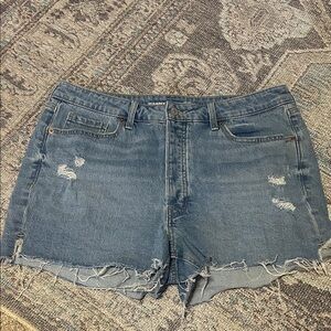 Old Navy Womens Distressed Jean Shorts